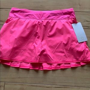 Lululemon Pace Setter skirt! NWT!